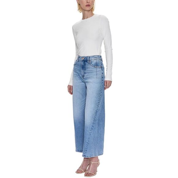 Pistola Womens Kyra Ankle High Rise Bowed Leg Jeans 30 Terrace - NWT $198 - Picture 2 of 4